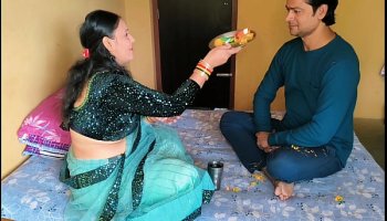 Desi Sari Bhabhi Festival Celebration Uncensored Scene