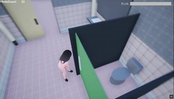New Naked Risk 3D [Hentai Game Pornplay ] Exhibition Simulation In Public Building