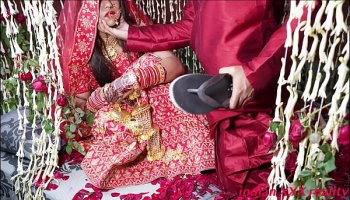 Hottest Indian Wife Marriage Honeymoon  In Desi Dirty Talk Fucked Hard